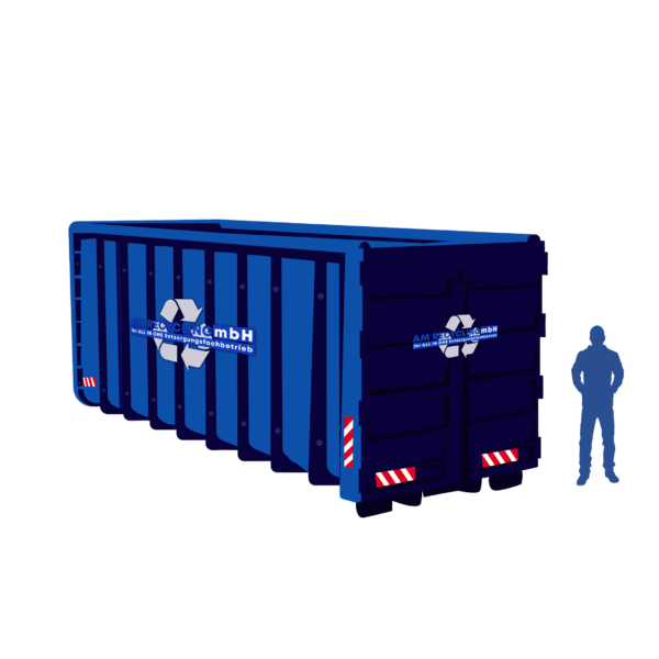 Abrollcontainer offen 40qm